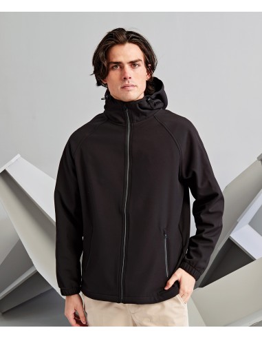 278-TS009-Veste coupe-vent à capuche double épaisseur